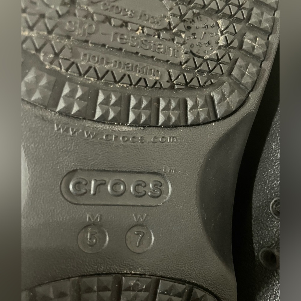 Lite Ride by Crocs Clogs Sz M5 W7 - Picture 6 of 6